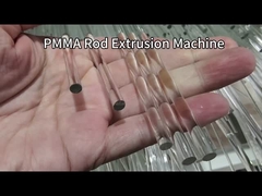 Linha de produção de barras acrílicas transparentes