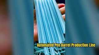 Linha de extrusão de barril de caneta PP