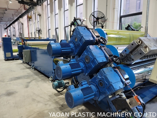 Máquina plástica certificada CE 500kg/H 100rpm da extrusão do PLC da folha