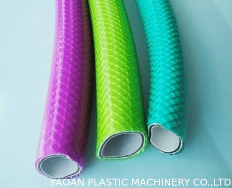 Linha de produção de mangueiras de incêndio flexíveis de PVC Linha de extinção de tubos de gás de pele de serpente Máquina de mangueiras de jardim