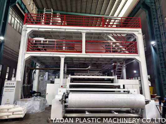 Máquina de tecido não tecido de PP com alta produção e tecnologia avançada para produção de 1600mm 2400mm 3200mm